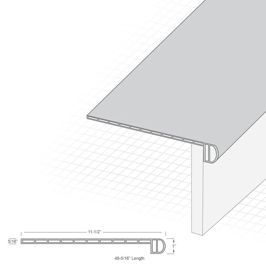 Cali Bamboo Gray Ash Stair Tread 2 Cali Bamboo Gray Ash Stair Tread - Image 2