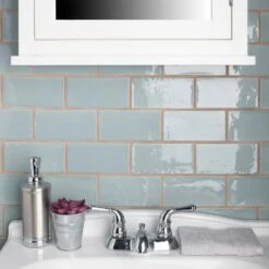 Merola Tile Chester Acqua 3 In. X 6 In. Ceramic Wall Subway Tile (6.02 Sq. Ft. / Case) -Best Flooring Store 86bdc3cbee1439684be502a037792f1a 1800x1800