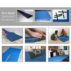 Rubber-Cal "Eco-Sport" 1-inch Interlocking Flooring Tiles - 1 X 20 X 20-inch Rubber Tile - 3 Pack, 8.5 Sqr/Ft Coverage - Coal -Best Flooring Store 876beb52 a959 4fc5 b2c2 36e8f02d5e25 1.36b4dc0150d9c654936402ae9a101faf 1800x1800