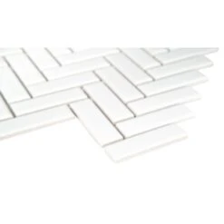 MSI Retro Bianco Herringbone 12.2 In. X 10.83 In. X 6mm Glossy Porcelain Mesh-Mounted Mosaic Tile (13.8 Sq. Ft. / Case) 10 MSI Retro Bianco Herringbone 12.2 In. X 10.83 In. X 6mm Glossy Porcelain Mesh-Mounted Mosaic Tile (13.8 Sq. Ft. / Case) -Best Flooring Store 87fc8d2258570dc6d99b409418e271f7 1800x1800