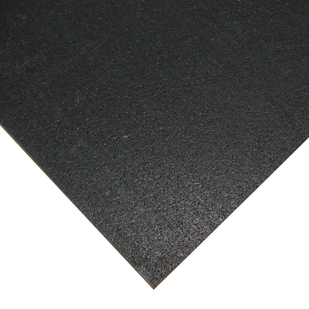 Rubber-Cal "Elephant Bark" Rubber Flooring - 3/16 In. X 4 Ft. X 6 Ft. - Black 3 Rubber-Cal "Elephant Bark" Rubber Flooring - 3/16 In. X 4 Ft. X 6 Ft. - Black - Image 3