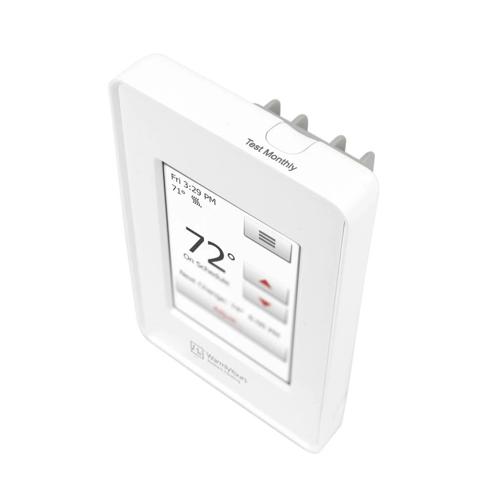 WarmlyYours NSpire Touch Programmable Thermostat With Floor Sensor 2 WarmlyYours NSpire Touch Programmable Thermostat With Floor Sensor - Image 2