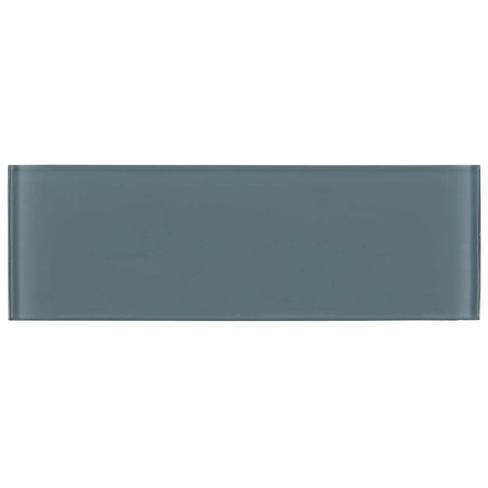 MSI Harbor 4 In. X 12 In. Textured Glass Gray Subway Tile (5 Sq. Ft. / Case) 3 MSI Harbor 4 In. X 12 In. Textured Glass Gray Subway Tile (5 Sq. Ft. / Case) - Image 3