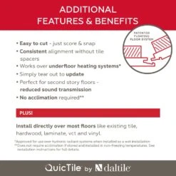 Daltile QuicTile 12 In. X 24 In. Cliff Stone Matte Color Body Porcelain Locking Floor Tile (9.6 Sq. Ft. / Case) 32 Daltile QuicTile 12 In. X 24 In. Cliff Stone Matte Color Body Porcelain Locking Floor Tile (9.6 Sq. Ft. / Case) -Best Flooring Store 8cb59e6d188586132ab72479f5aec226 0aa9275d eb31 48f3 9023 82705a7f5187 1800x1800