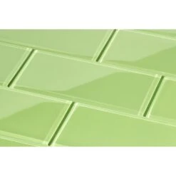 Giorbello Powder Room Green 3 In. X 6 In. X 8 Mm Glass Subway Tile (5.5 Sq. Ft./case) 23 Giorbello Powder Room Green 3 In. X 6 In. X 8 Mm Glass Subway Tile (5.5 Sq. Ft./case) -Best Flooring Store 904a5bf2cf4b2fbbf7276653a351fa6f c68e4290 836e 4e58 8be3 a448e94c79de 1800x1800