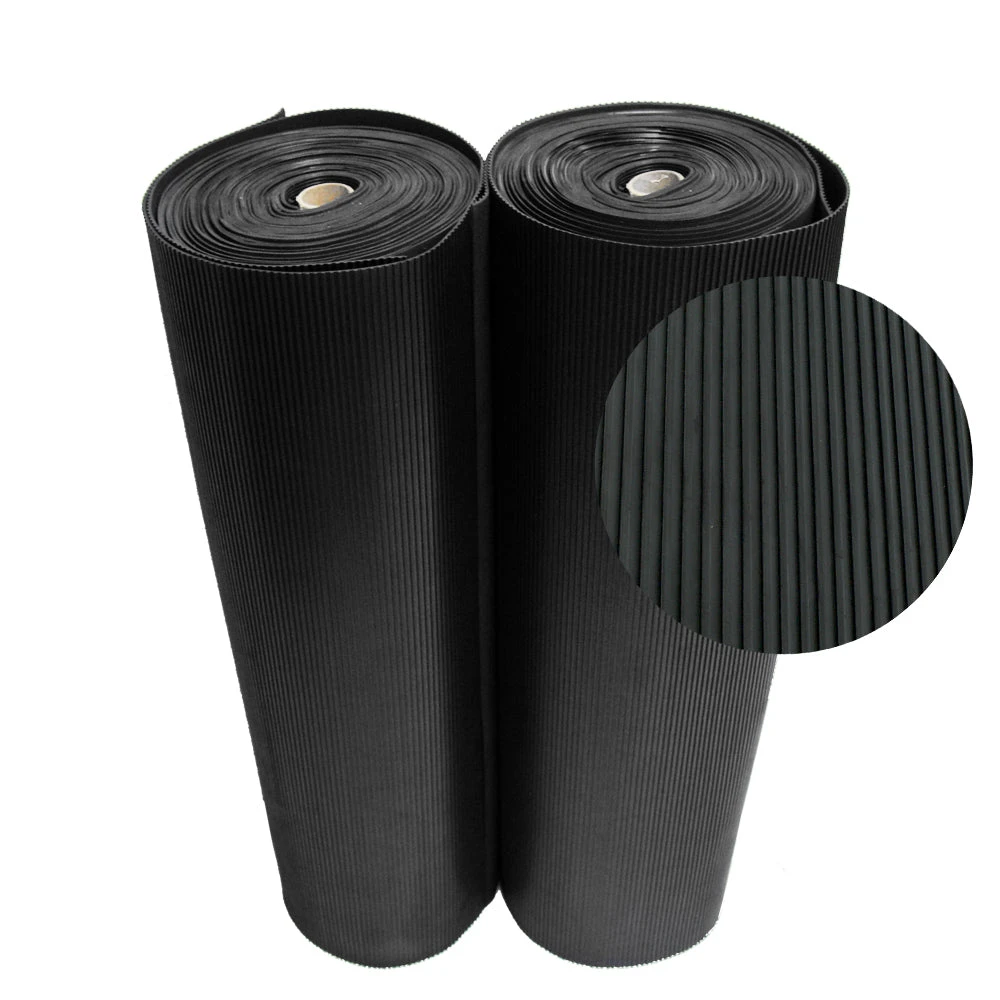 Rubber-Cal "Ramp-Cleat" Non-Slip Outdoor Rubber Mats - 1/8 In X 3 Ft X 8 Ft Floor Mat 1 Rubber-Cal "Ramp-Cleat" Non-Slip Outdoor Rubber Mats - 1/8 In X 3 Ft X 8 Ft Floor Mat