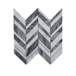 Jeff Lewis Carlton Gray 11.25 In. X 12 In. X 9 Mm Chevron Marble Wall And Floor Mosaic Tile -Best Flooring Store 9284c6742bca96048e837ffc8db27485 1800x1800