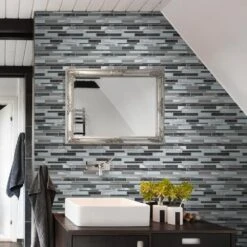 MSI 12 In. X 12 In. X 8mm Cityscape Interlocking Glass And Metal Mesh-Mounted Mosaic Wall Tile (10 Sq. Ft./case) 14 MSI 12 In. X 12 In. X 8mm Cityscape Interlocking Glass And Metal Mesh-Mounted Mosaic Wall Tile (10 Sq. Ft./case) -Best Flooring Store 98cf207e0d35f2aa3e2ce3b1da8aa7d2 1800x1800