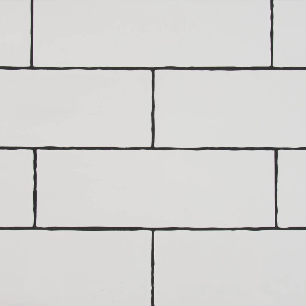 MSI White Crafted 3 In. X 12 In. Glossy Ceramic White Subway Tile (13 Sq. Ft. / Case) 2 MSI White Crafted 3 In. X 12 In. Glossy Ceramic White Subway Tile (13 Sq. Ft. / Case) - Image 2