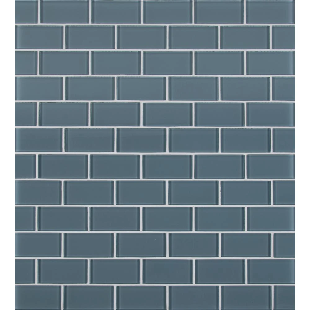 MSI Harbor 4 In. X 12 In. Textured Glass Gray Subway Tile (5 Sq. Ft. / Case) 7 MSI Harbor 4 In. X 12 In. Textured Glass Gray Subway Tile (5 Sq. Ft. / Case) - Image 7