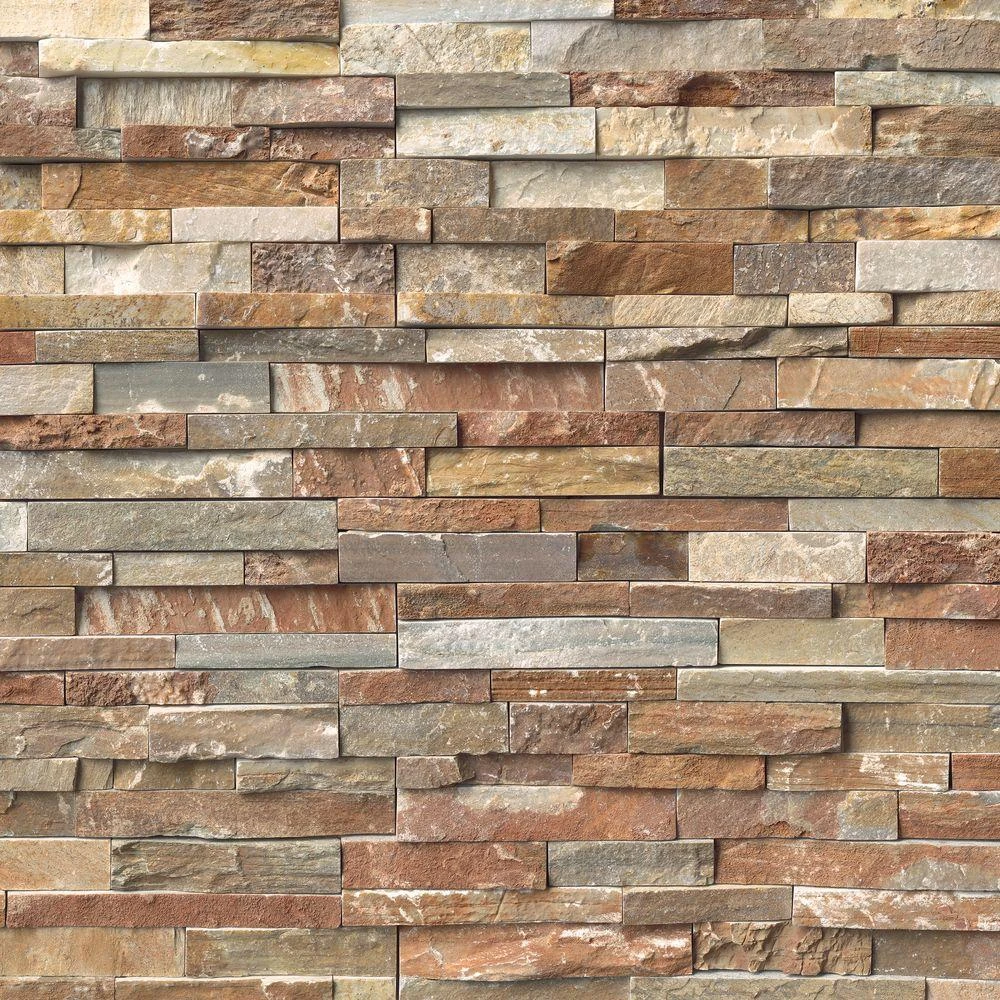 MSI Golden White Ledger Panel 6 In. X 24 In. Natural Quartzite Slate Wall Tile (10 Cases/40 Sq. Ft./pallet) 1 MSI Golden White Ledger Panel 6 In. X 24 In. Natural Quartzite Slate Wall Tile (10 Cases/40 Sq. Ft./pallet)
