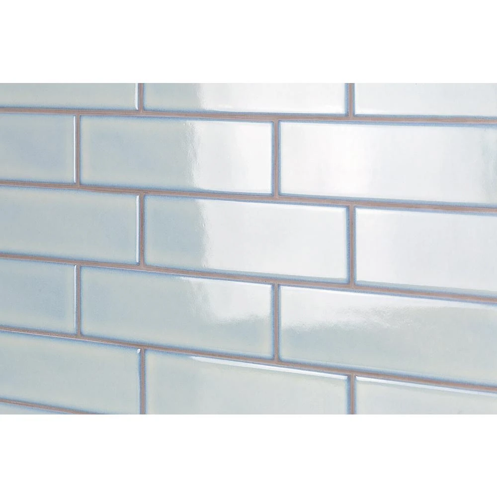 Ivy Hill Tile Vintage Light Blue 2.5 In. X 9 In. Ceramic Wall Tile (20-Piece) (3.12 Sq. Ft. / Box) 2 Ivy Hill Tile Vintage Light Blue 2.5 In. X 9 In. Ceramic Wall Tile (20-Piece) (3.12 Sq. Ft. / Box) - Image 2
