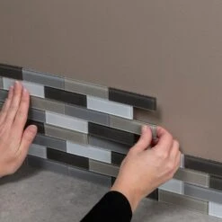 Subway Matted 12 In. X 4 In. Rustic Clay Glass Decorative Tile Backsplash (3-Pack) -Best Flooring Store b34d661d35cf77cf079c80d9b61ee788 1800x1800