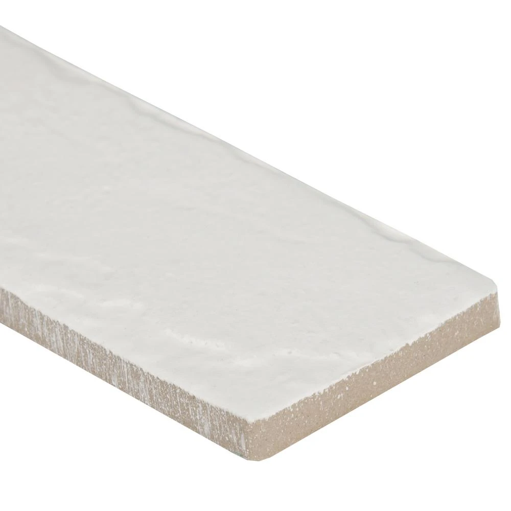MSI Capella White Brick 2-1/3 In. X 10 In. Matte Porcelain Floor And Wall Tile (5.17 Sq. Ft. / Case) 5 MSI Capella White Brick 2-1/3 In. X 10 In. Matte Porcelain Floor And Wall Tile (5.17 Sq. Ft. / Case) - Image 5