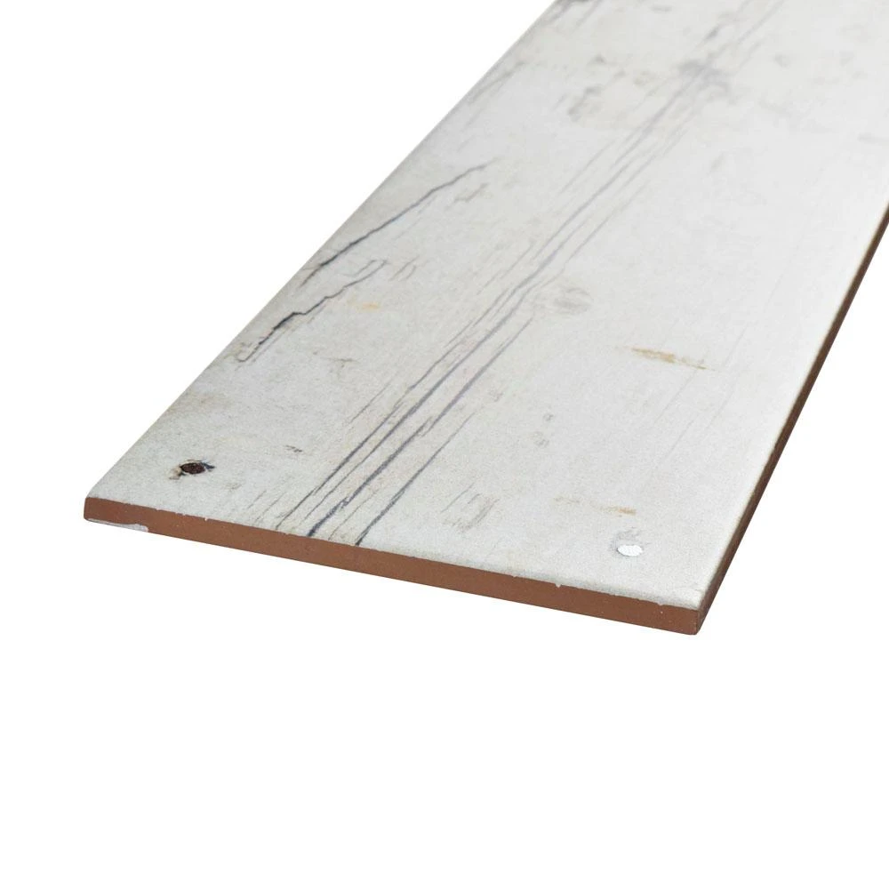 Merola Tile Cottage White 5-7/8 In. X 23-5/8 In. Ceramic Floor And Wall Tile (12.2 Sq. Ft. / Case) 3 Merola Tile Cottage White 5-7/8 In. X 23-5/8 In. Ceramic Floor And Wall Tile (12.2 Sq. Ft. / Case) - Image 3