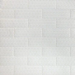 Bond Tile Wembley Snowflake 3 In. X 9 In. Matte Ceramic Subway Wall Tile (30 Pieces 5.16 Sq. Ft. / Box)