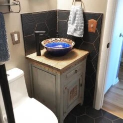 Merola Tile Gaudi Hex Black 8-5/8 In. X 9-7/8 In. Porcelain Floor And Wall Tile (11.56 Sq. Ft. / Case) -Best Flooring Store c42feb141dc36d1ccc0fd2ed4dac1f76 1800x1800