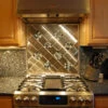 4" X 4" Brushed Stainless Steel Kitchen Back Splash Tile (9 Tile) $17.95/SF