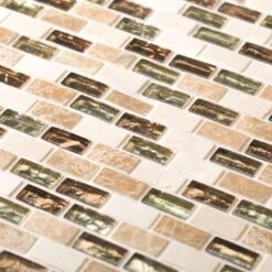 Jeffrey Court Molten Beige/Cream 12 In. X 12 In. X 8 Mm Interlocking Glass/Marble Mosaic Tile 15 Jeffrey Court Molten Beige/Cream 12 In. X 12 In. X 8 Mm Interlocking Glass/Marble Mosaic Tile -Best Flooring Store c6f15c036a9f2d873755fe06842c1dc4 1800x1800