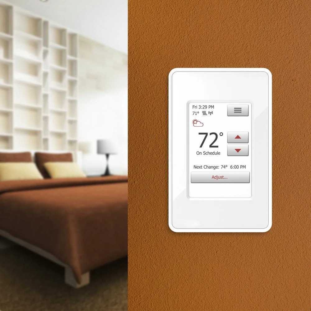 WarmlyYours NSpire Touch Programmable Thermostat With Floor Sensor 5 WarmlyYours NSpire Touch Programmable Thermostat With Floor Sensor - Image 5