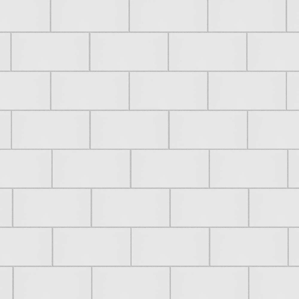 Merola Tile Crown Heights 3 In. X 6 In. Glossy White Ceramic Wall Tile (6.03 Sq. Ft. /Case) 5 Merola Tile Crown Heights 3 In. X 6 In. Glossy White Ceramic Wall Tile (6.03 Sq. Ft. /Case) - Image 5