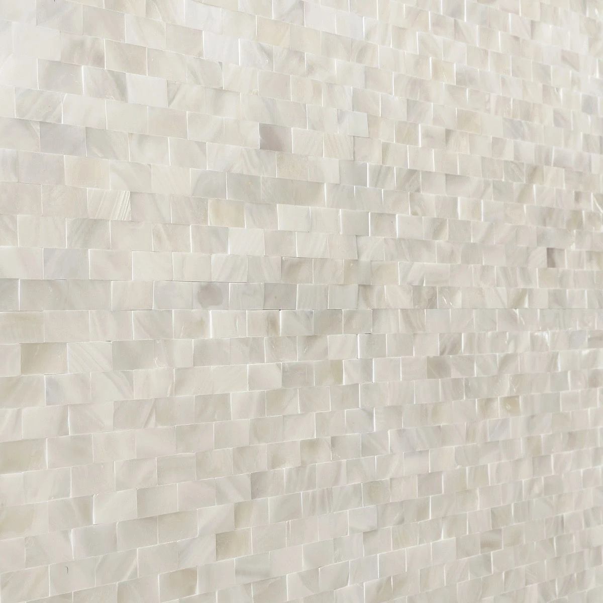 Bond Tile Easy Luxe Mother Of Pearl Brick 11.31 In. X 11.81 In. Peel And Stick Tile (0.92 Sq. Ft. / Sheet) 3 Bond Tile Easy Luxe Mother Of Pearl Brick 11.31 In. X 11.81 In. Peel And Stick Tile (0.92 Sq. Ft. / Sheet) - Image 3