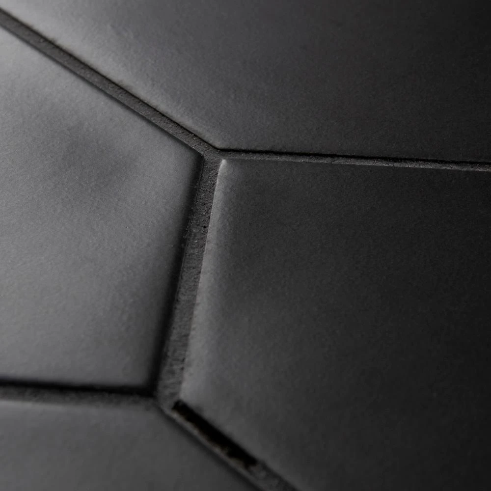 Merola Tile Kite Black 4 In. X 11-3/4 In. Porcelain Floor And Wall Subway Tile (11.81 Sq. Ft. / Case) 8 Merola Tile Kite Black 4 In. X 11-3/4 In. Porcelain Floor And Wall Subway Tile (11.81 Sq. Ft. / Case) - Image 8