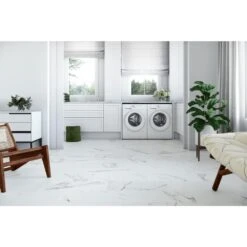 ELIANE Belmar White 12 In. X 24 In. Porcelain Floor And Wall Tile (14 Sq. Ft. / Case) -Best Flooring Store dc88daa8731485aaff607c106beb80ad 1800x1800