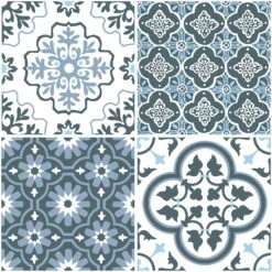 FloorPops Myriad 12 In. X 12 In. Peel And Stick Virgin Vinyl Floor Tiles (10-Pack)