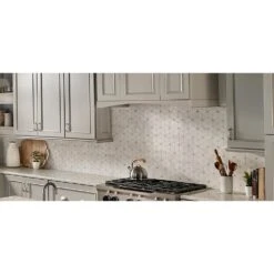 MSI Cecily 10.83 In. X 12.6 In. X 10mm Polished Marble Mesh-Mounted Mosaic Tile (9.5 Sq. Ft./case) -Best Flooring Store dd32e971f309c2e77a870304526a1652 1800x1800