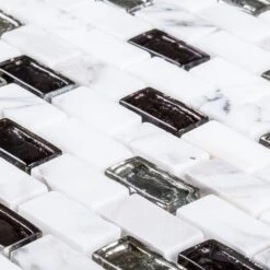 Jeffrey Court Molten Beige/Cream 12 In. X 12 In. X 8 Mm Interlocking Glass/Marble Mosaic Tile 16 Jeffrey Court Molten Beige/Cream 12 In. X 12 In. X 8 Mm Interlocking Glass/Marble Mosaic Tile -Best Flooring Store e046f603af2ba8ba66c19569497d5d3a 1800x1800