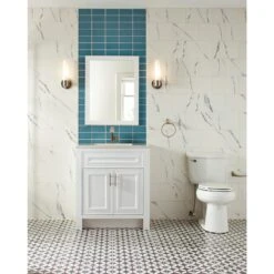 Jeffrey Court Caribbean Water Blue 3 In. X 6 In. Glossy Glass Wall Tile (1 Sq. Ft. / Pack) -Best Flooring Store e1fe3016b3bb7be63d24dc76b6d4ce5a 1800x1800