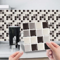 10/20 Pieces Backsplash Tile For Kitchen Mosaic Square Peel And Stick Tile, 3.94x3.94" 10 10/20 Pieces Backsplash Tile For Kitchen Mosaic Square Peel And Stick Tile, 3.94x3.94" -Best Flooring Store e2af3967 4d9f 40c8 8ab6 a1539d0b63b0.ca3af6a67435eb8e80dd455a4902c62e 1800x1800