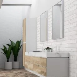 Jeffrey Court Glossy Carrara White 4 In. X 12 In. Ceramic Wall Tile (9.687 Sq. Ft. / Case) -Best Flooring Store e3dc12636cf04d5f62b1a9fa0677d544 1800x1800