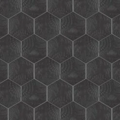 Merola Tile Gaudi Hex Black 8-5/8 In. X 9-7/8 In. Porcelain Floor And Wall Tile (11.56 Sq. Ft. / Case) -Best Flooring Store e62bba5f62da8d6a93e1075672c4f358 1800x1800