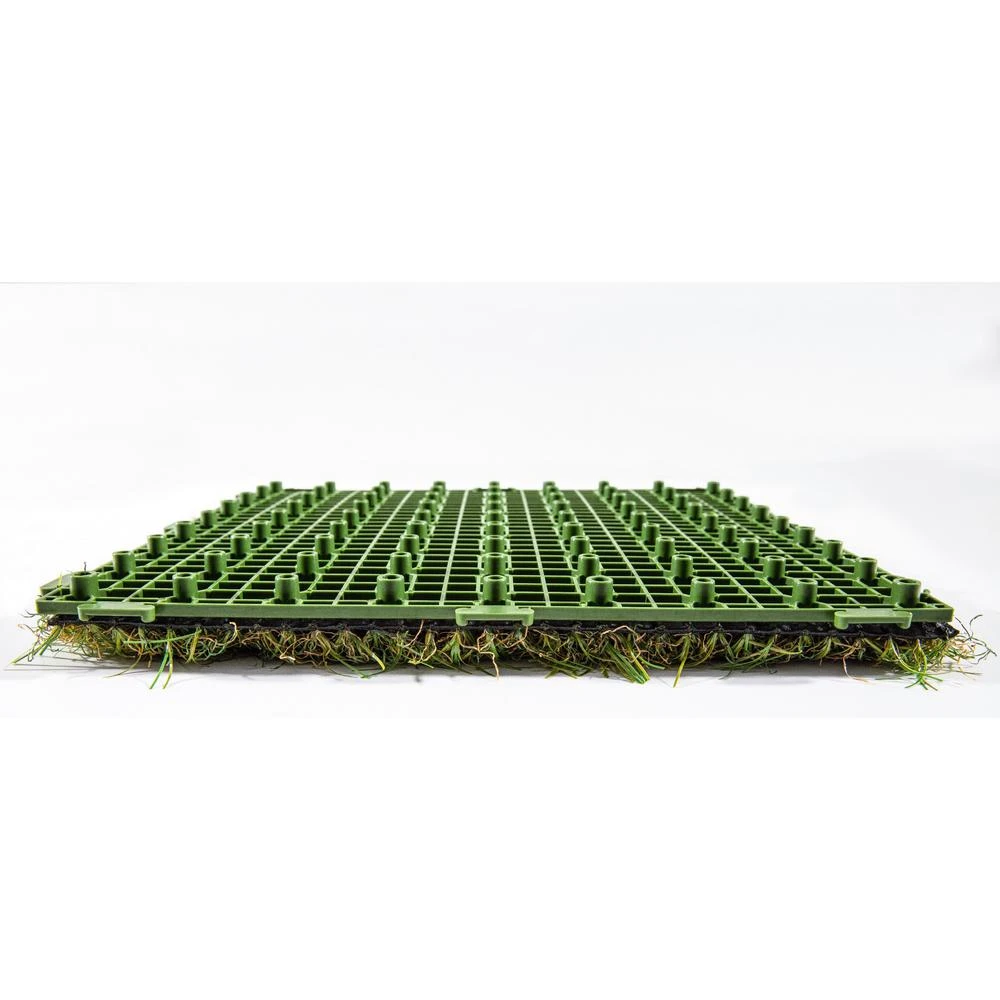 TrafficMaster 1 Ft. X 1 Ft. Artificial Grass Interlocking Tiles (9-Pack) 10 TrafficMaster 1 Ft. X 1 Ft. Artificial Grass Interlocking Tiles (9-Pack) - Image 10