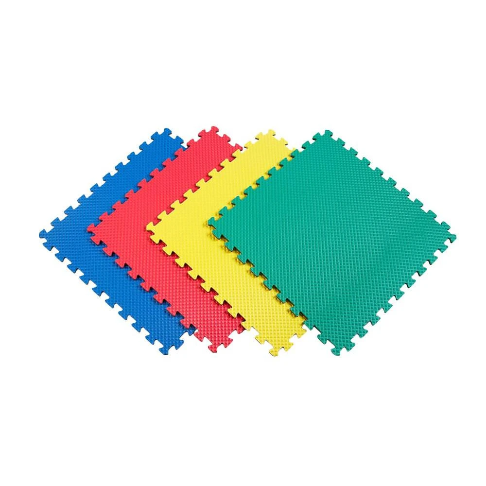 Norsk Multicolor 24 In. X 24 In. EVA Foam Solid Color Multi-Purpose Interlocking Tile (12-Tile) 1 Norsk Multicolor 24 In. X 24 In. EVA Foam Solid Color Multi-Purpose Interlocking Tile (12-Tile)