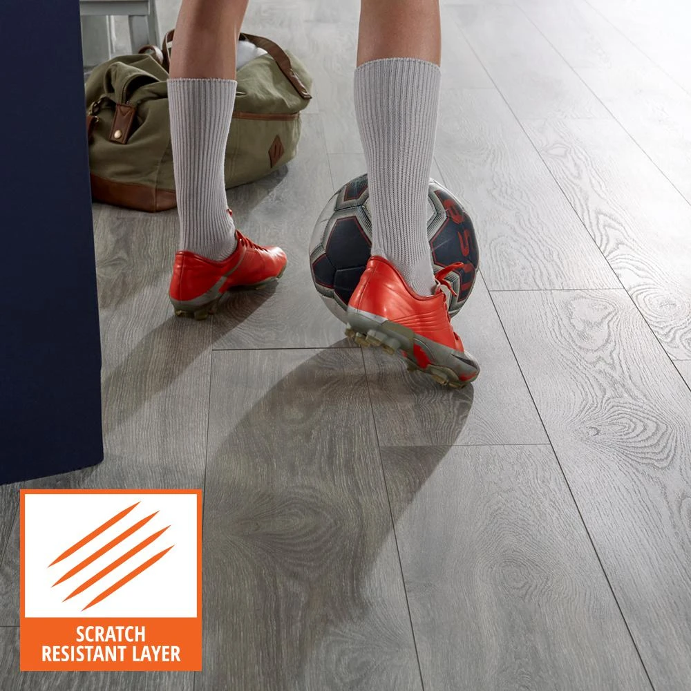 Home Decorators Collection Water Resistant EIR Silverton Oak 8 Mm Thick X 7-1/2 In Wide X 50-2/3 In Length Laminate Flooring (947.6 Sq. Ft./pallet) 3 Home Decorators Collection Water Resistant EIR Silverton Oak 8 Mm Thick X 7-1/2 In Wide X 50-2/3 In Length Laminate Flooring (947.6 Sq. Ft./pallet) - Image 3