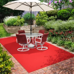 Indoor/Outdoor Carpet With Rubber Marine Backing - Red 6' X 10' - Several Sizes Available - Carpet Flooring For Patio, Porch, Deck, Boat, Basement Or Garage 7 Indoor/Outdoor Carpet With Rubber Marine Backing - Red 6' X 10' - Several Sizes Available - Carpet Flooring For Patio, Porch, Deck, Boat, Basement Or Garage -Best Flooring Store efab9d5e 0f84 4aae b1cf 0c38f3cde1fb 1.79aa570f26484bd2f789a5a9a6dc4298 1800x1800