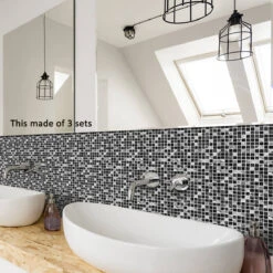 UKAP 10Pcs Mosaic Pattern Waterproof Wall Tile Stickers Peel And Stick Tile Kitchen Backsplash Wallpaper Sticker 15x15cm/20x20cm -Best Flooring Store fcaa1fc3 64ba 4528 b3d9 3eb260a05e36 1.a3afcf6d198d786837193a79658a0c81 1800x1800